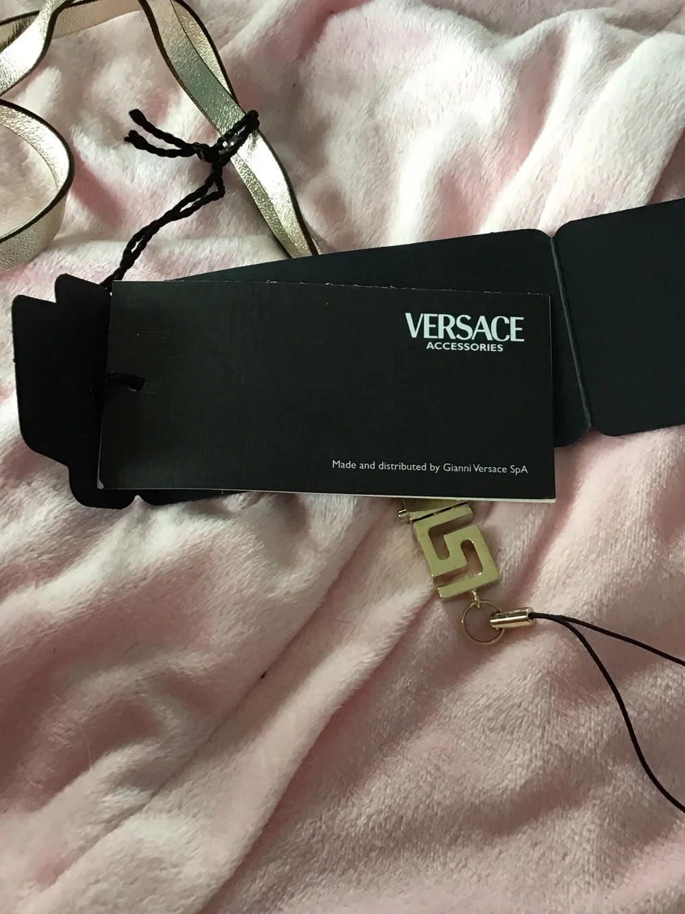 Versace luxurious metallic